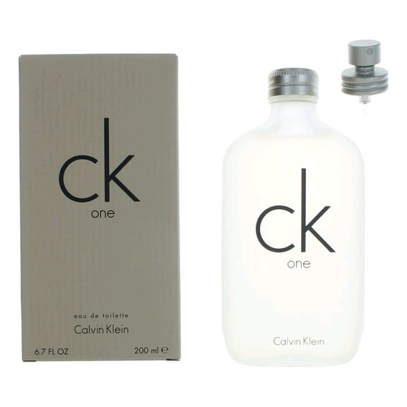 Calvin Klein Beauty CK One Eau de Toilette, Unisex Fragrance, 6.7 Oz