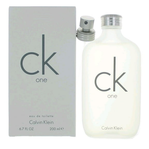 Calvin Klein Beauty CK One Eau de Toilette, Unisex Fragrance, 6.7 Oz