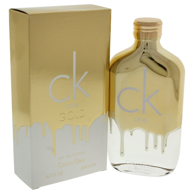Ck One Gold Eau De Toilette Spray (Unisex) By Calvin Klein - 6.7 oz Ck One Gold Eau De Toilette Spray (Unisex) By Calvin Klein - 6.7 oz