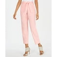 thumbnail image 1 of Calvin Klein Belted Ankle Pants Pastel Rose 10, 1 of 1