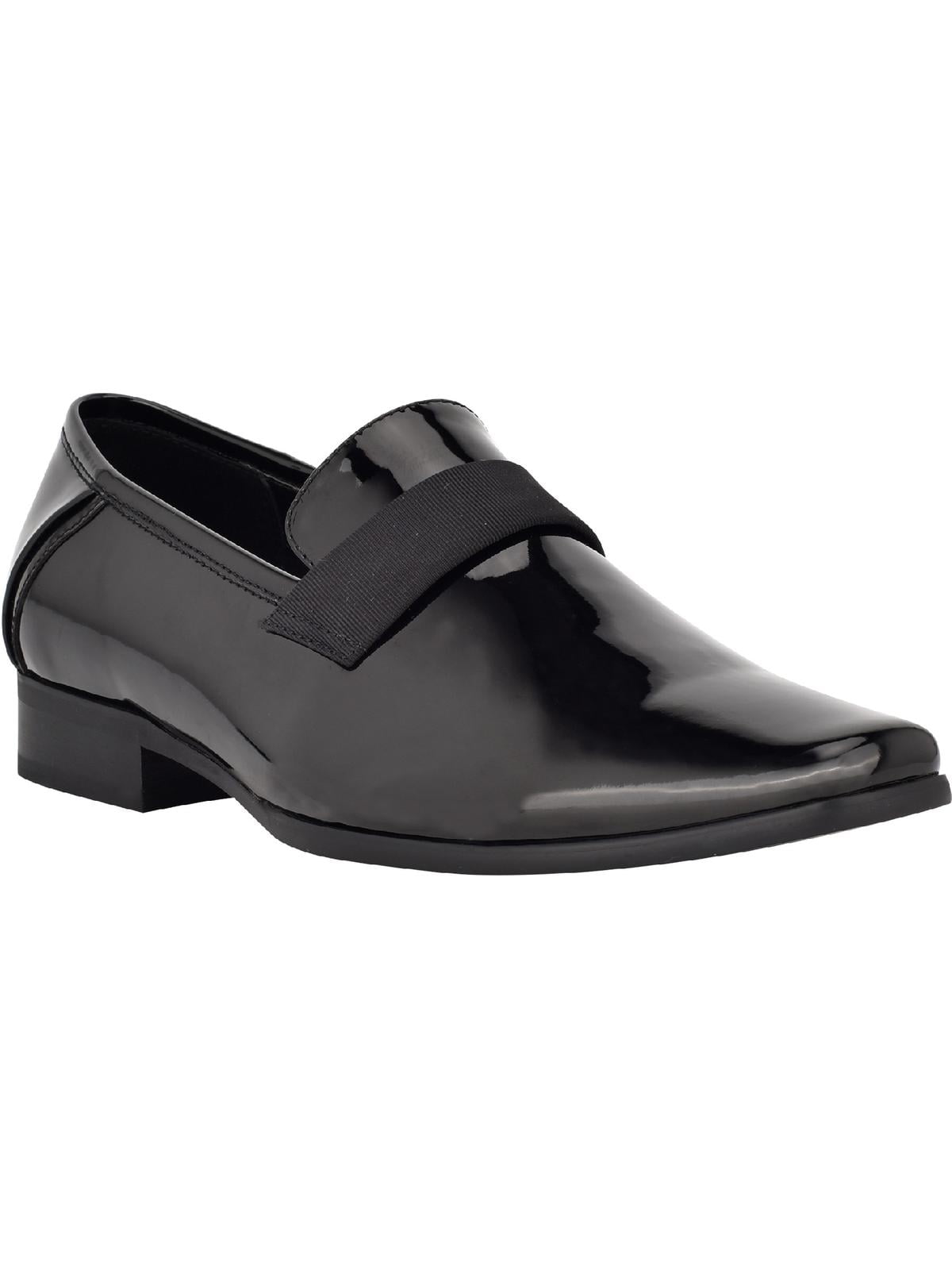 Quadrant downpour Demon Calvin Klein Bernard Men's Patent Leather Banded Slip On Dress Shoes -  Walmart.com