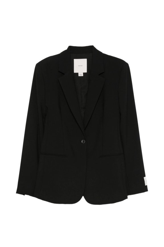 Black Cinched Waist Tailored Blazer (Women's)