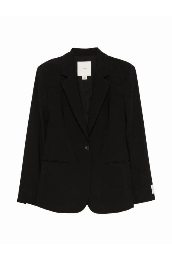 Black Cinched Waist Tailored Blazer (Women's)