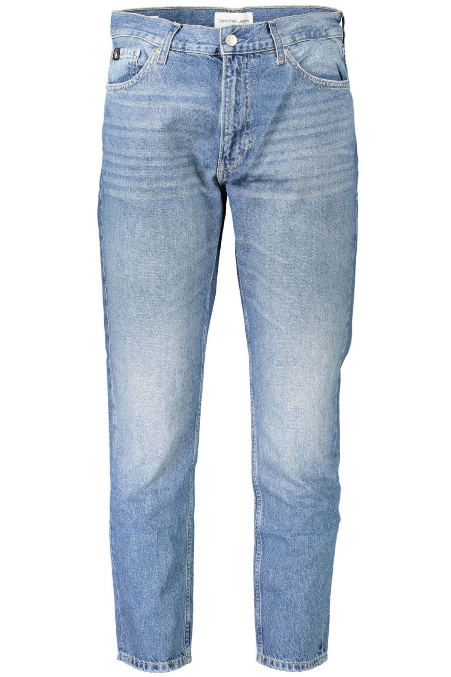 Calvin Klein Blu Cotton Mens Jeans main image 1