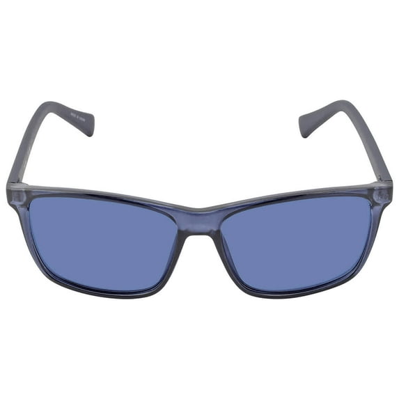 Calvin Klein Blue Rectangular Men's Sunglasses CK19568S 410 58