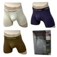 thumbnail image 1 of Calvin Klein Boxer Brief Underwear Cotton Stretch Logo 3 Pack Brown NB3706901, 1 of 3