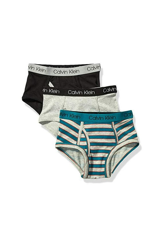 Boys' Little Modern Cotton Assorted Briefs Underwear, Multipack,...
