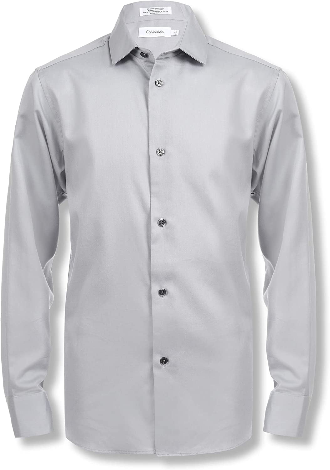 calvin klein boys dress shirt Calvin Klein Boys Dress Shirt 14 Long Sleeve Button Down Pastel Purple #b3b4