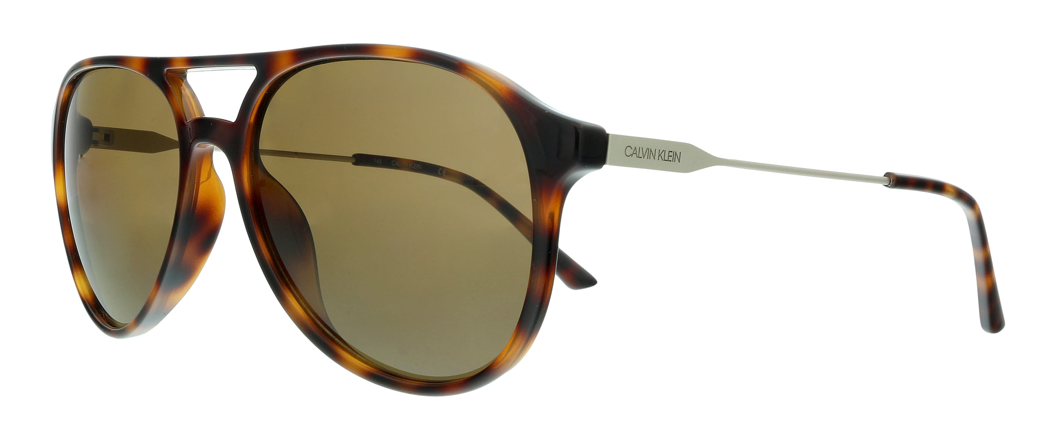 ?✨NEW✨?NWT Calvin Klein Brown Gradient Pilot Men\'s Sunglasses Calvin Klein CK19314S 717 Aviator Pilot Sunglasses Gold  main image 4