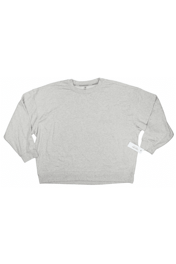 CK Embroidered Crew Neck Women's Sweatshirt