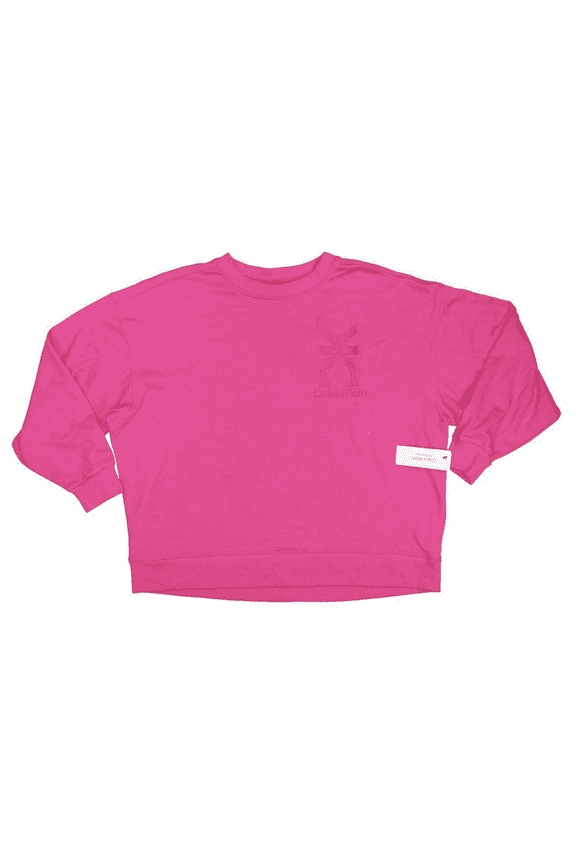 CK Embroidered Crew Neck Women's Sweatshirt