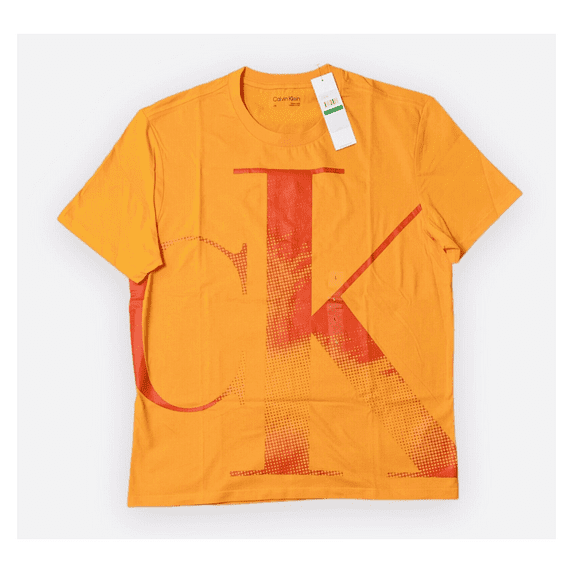 Calvin Klein CK Men's Logo Graphic Short Sleeve Crew Neck T-Shirt, XS