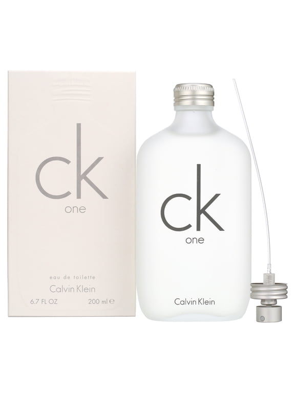Calvin Klein CK One Eau De Toilette Spray, Unisex Perfume, 6.7 oz