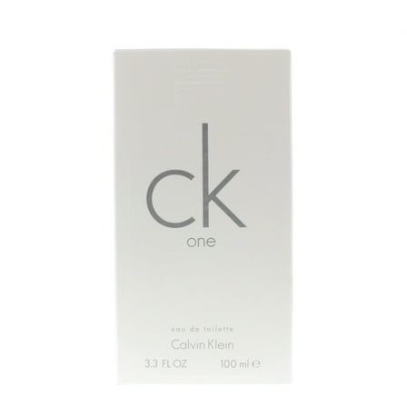 Calvin Klein CK One Eau De Toilette Unisex 3.3oz Green Tea Fresh Fragrance