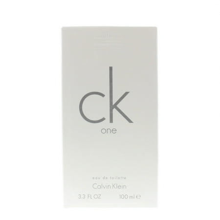 Calvin Klein CK One Eau De Toilette Unisex 3.3oz Green Tea Fresh Fragrance