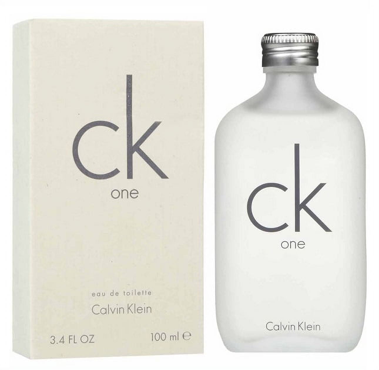 Calvin Klein CK One For Unisex Perfume Eau de Toilette 3.4 oz ~ 100 ml ...