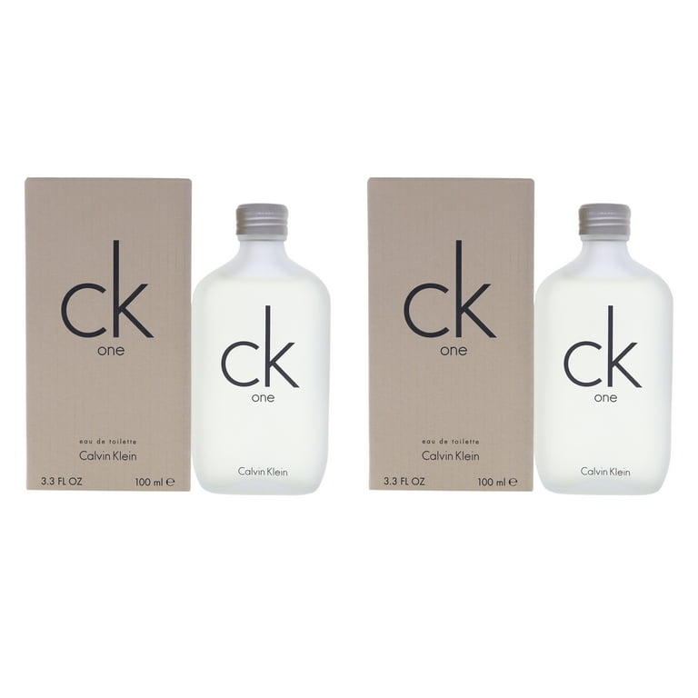 Calvin Klein CK One Pack of 2 3.4 oz