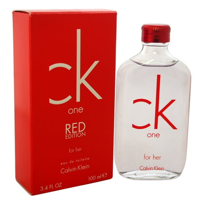 bibliothecaris kijken salaris Calvin Klein CK One Red Eau De Toilette Spray for Women 3.4 oz - Walmart.com