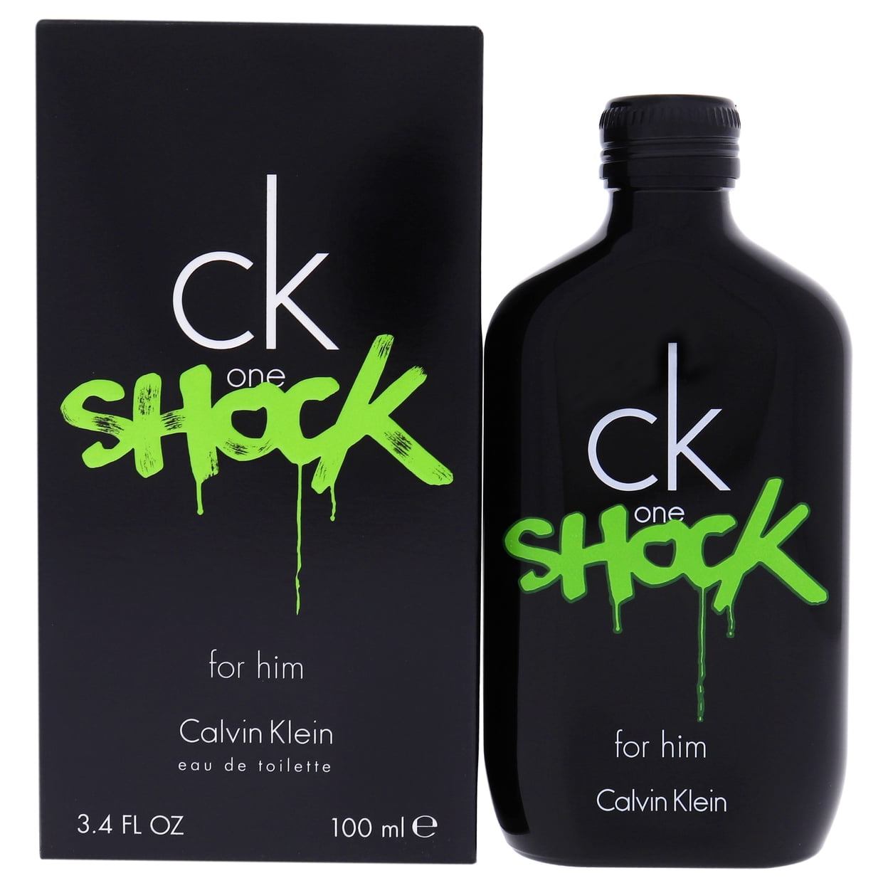 Calvin Klein CK One Shock Eau De Toilette for Men, 3.4 Oz | Eau de Toilette