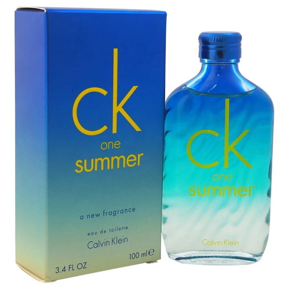 Calvin Klein CK One Summer Eau de Toilette Spray (2015 Limited Eau de Toiletteion) For Unisex, 3.4 Oz