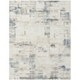 thumbnail image 1 of Calvin Klein  CK022 Infinity Indoor Abstract Area Rug 7' 10" x 9' 10" - Ivory/Grey/Blue - Rectangle, 1 of 7