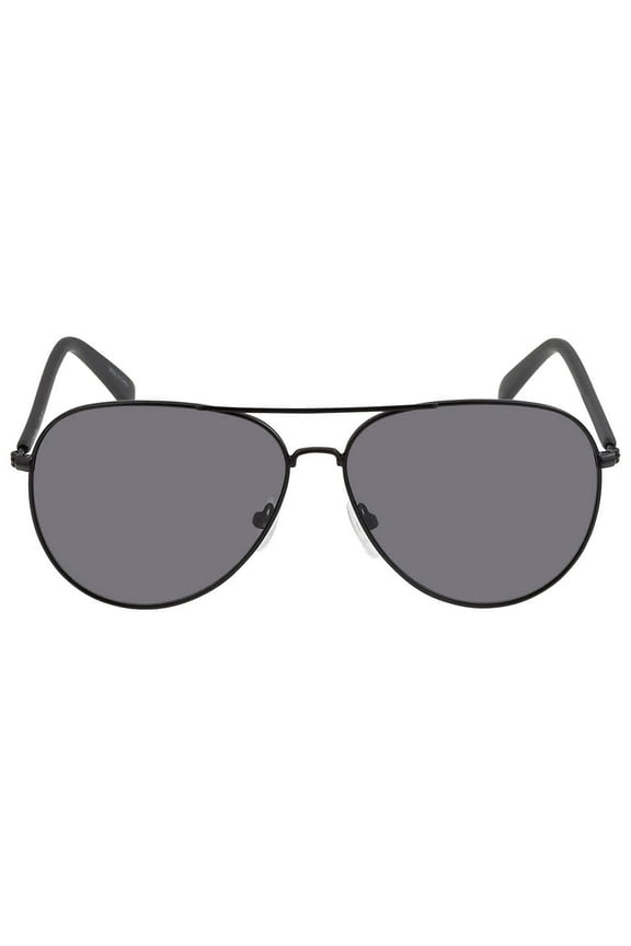 CK19314 Aviator Sunglasses (Black, Gray)