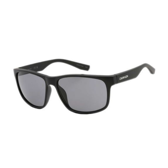 Calvin Klein Grey Rectangular Men's Sunglasses CK19539S 001 59