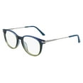 thumbnail image 1 of Calvin Klein CK19712 Full Rim Round Crystal Blue/Green Gradient Eyeglasses, 1 of 2