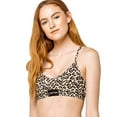 thumbnail image 1 of Calvin Klein Cheetah Print Animal Micro Unlined Bralette QF5672-273 XS, 1 of 2