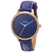 Nixon Kensington Womens Purple Leather Quartz Watch A108-1674