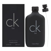 Calvin Klein CK Be Eau de Toilette for Men & Women, Fresh Woody Floral Fragrance with Musk & Green Notes, 6.7 fl oz Spray