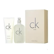 CK One by Calvin Klein 6.7 oz EDT spray+ 6.7 skin moisturizer Set NIB