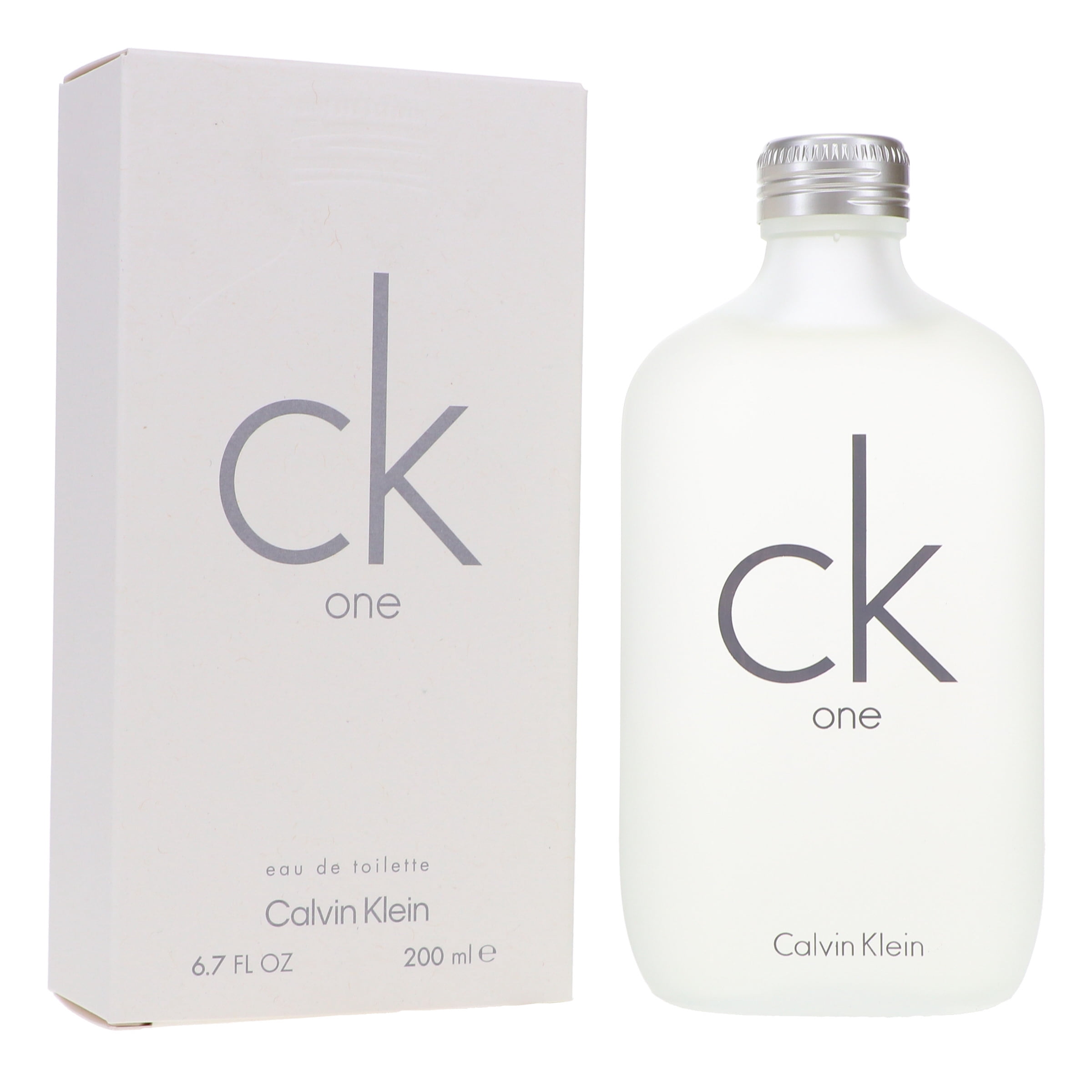 ⑦  CK ONE CK TAG XL カルバンクライン Calvin Klein, Ck One Eau de Toilette, Unisex, 6.7 Oz - Walmart.com