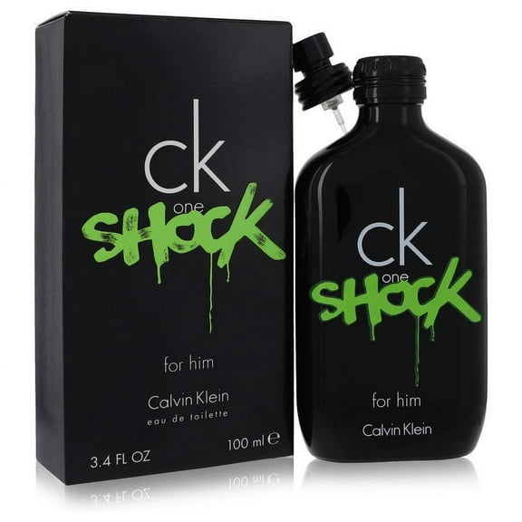 CK One Shock by Calvin Klein Eau De Toilette Spray 3.4 oz for Male