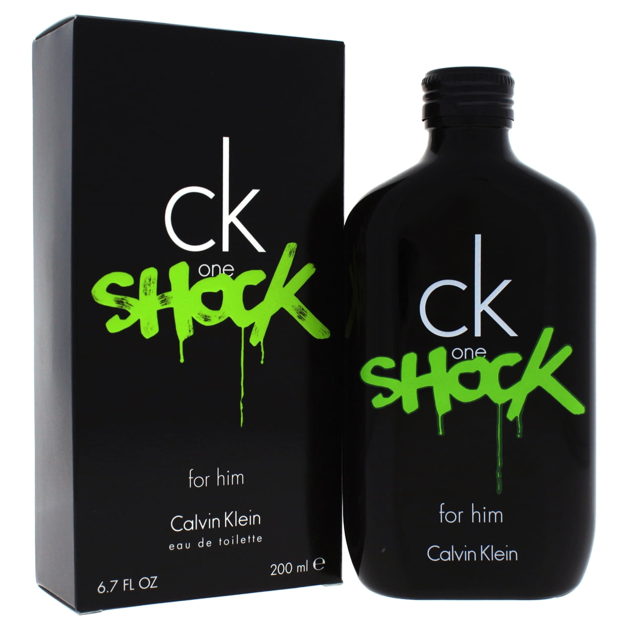 Ck One Shock Eau De Toilette Spray By Calvin Klein - 6.7 oz Ck One Shock Eau De Toilette Spray By Calvin Klein - 6.7 oz