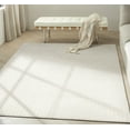 thumbnail image 1 of Calvin Klein Ck023 Balance Abstract Ivory/Grey 3'11" x 5'11" Area Rug, (4x6), 1 of 7