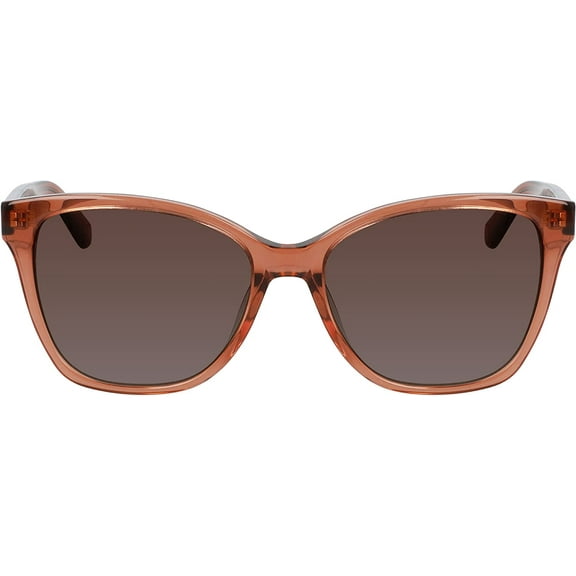 Calvin Klein Ck21529s Rectangular Sunglasses Rose 55 Millimeters