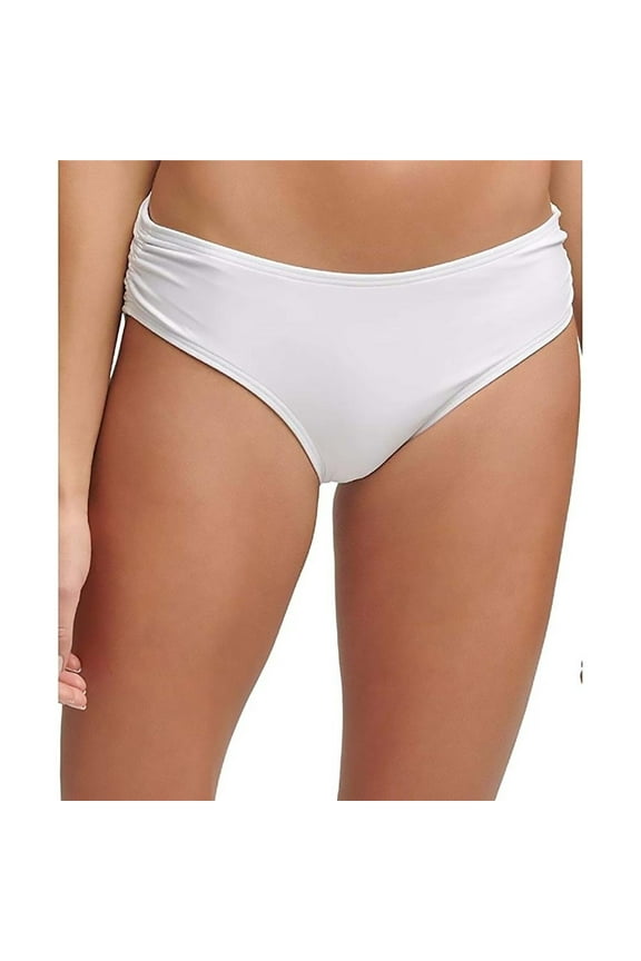 Clean Shirred Hipster Soft White MD (US 8-10) New with box/tags