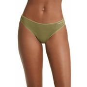 Calvin Klein Cotton Form Thong Underwear QD3643, Large