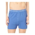 thumbnail image 1 of Calvin Klein Men's Cotton Classics Multipack Knit Boxers, Blue Assorted, Medium, 1 of 2