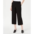 thumbnail image 1 of Calvin Klein Curvy Cropped Pants Black 6, 1 of 1