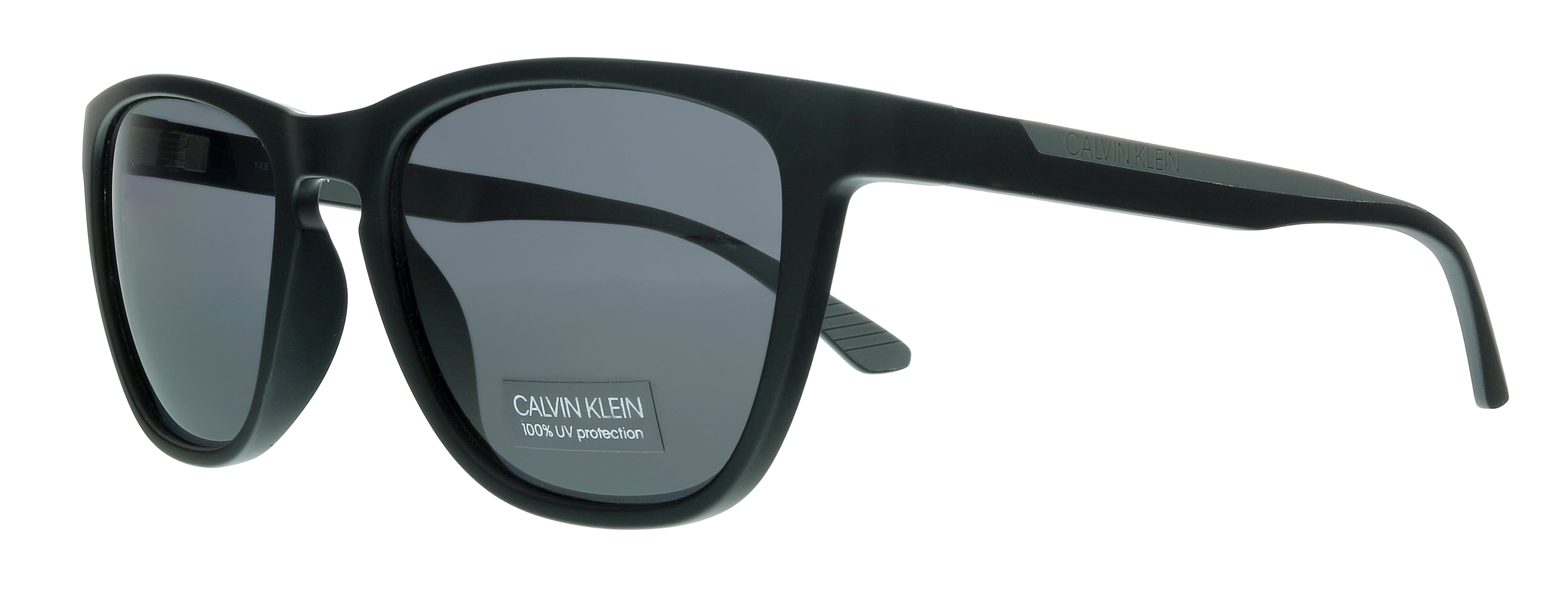 Calvin Klein CK20545S 002 Matte Black/Charcoal Modified Rectangle Sunglasses for Mens
