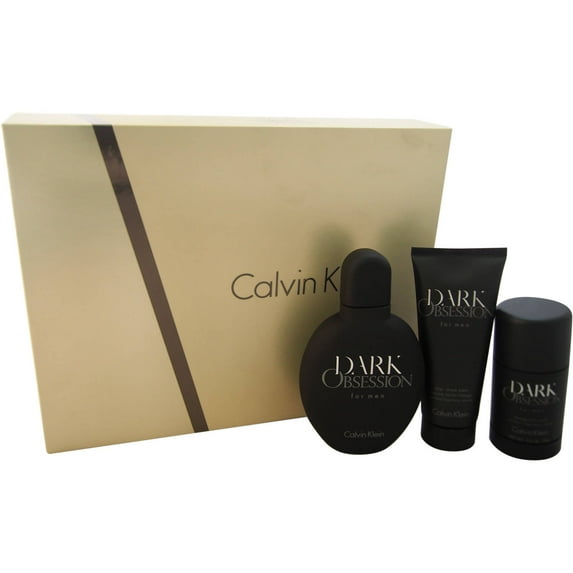 Calvin Klein Dark Obsession Cologne Gift Set for Men, 3 Pieces