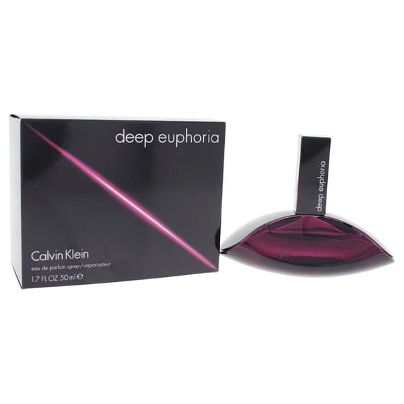 Calvin Klein Deep Euphoria Eau de Parfum Spray For Women, 1.7 Oz