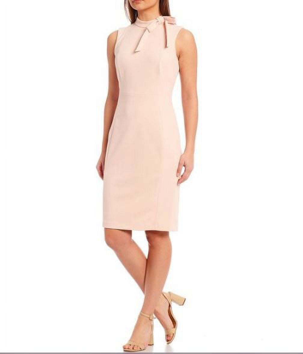 Calvin klein petal sleeve sheath dress 2025