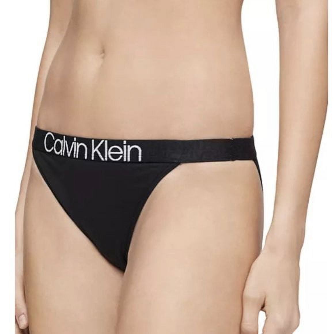 Calvin Klein Underwear HIGH LEG TANGA 3 PACK - Briefs - black