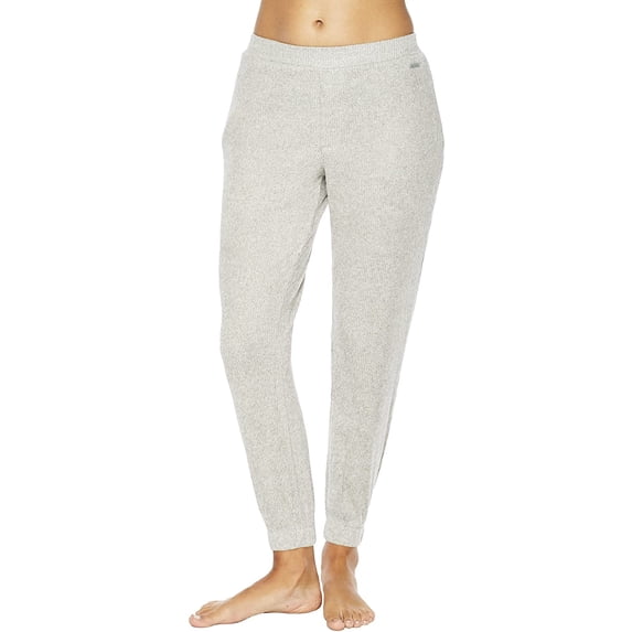 Calvin Klein Ease Ribbed Joggers - QS6749 Grey Heather Medium