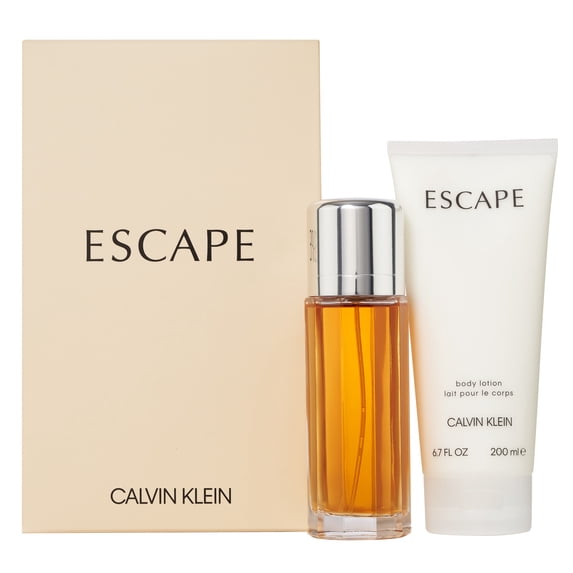 Calvin Klein Escape Perfume Gift Set for Women, 2 Pieces