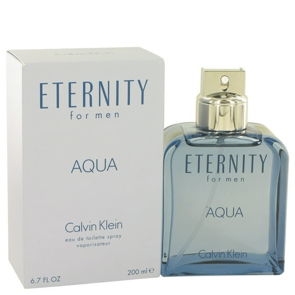 Calvin Klein Eternity Aqua Eau de Toilette Spray, Cologne for Men, 6.7 Oz