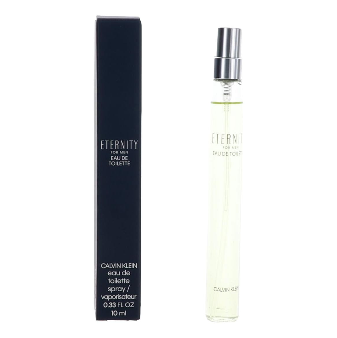 Calvin Klein Eternity For Men, 0.33 oz Eau De Toilette Spray, New